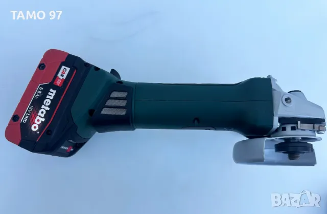 METABO W 18 LTX 125 Quick - Акумулаторен ъглошлайф 2x18V 5.5Ah като нов!, снимка 6 - Други инструменти - 47730749