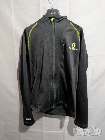 ЗАЩИТНО софтшел яке SCOTT с протектор за гръб  SOFT-CR размер S  за ски ,сноуборд или колоездене