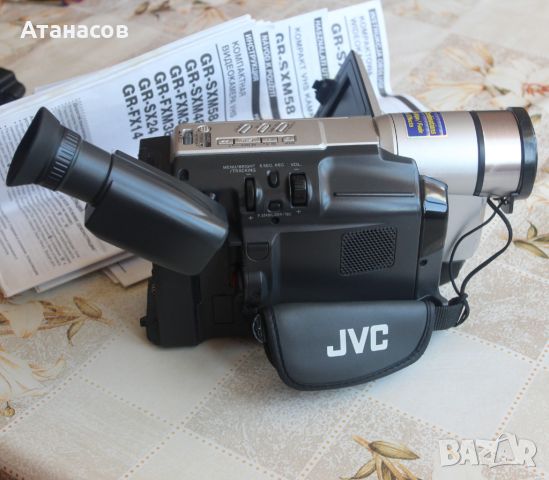 Видеокамера JVC GR-FXM38 VHS C Pal Camcorder , снимка 14 - Камери - 46343740