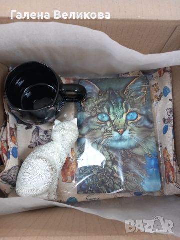 Кутия с подарък коте\сувенир, снимка 3 - Други стоки за дома - 45454211