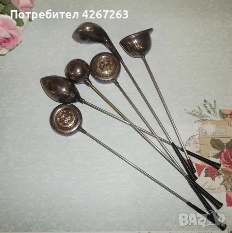 6 броя бъркалки-охладители за коктейли