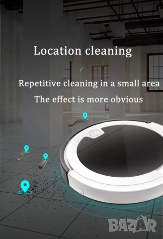 Прахосмукачка робот за сухо и мокро почистване с дистанционно управление - ROBOT7, снимка 4 - Друга електроника - 52587383