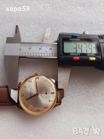 Мъжки часовник''Cortebert''VENUS машина,отлично състояние,1970 година, снимка 10 - Мъжки - 52503222