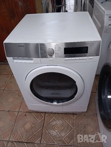 Сушилня с термопомпа АЕГ Aeg Protex Plus A+++ 9кг 2 години гаранция!, снимка 3 - Сушилни - 52082774