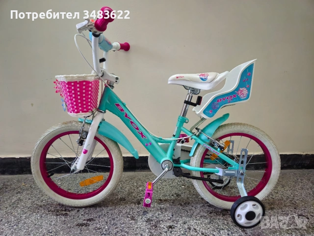 Детско колело/велосипед Byox 16 цола., снимка 2 - Велосипеди - 54222882