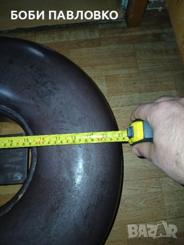 Кръгла газова бутилка за мястото на резервната гума с клапан и нивомер, снимка 5 - Аксесоари и консумативи - 51984955