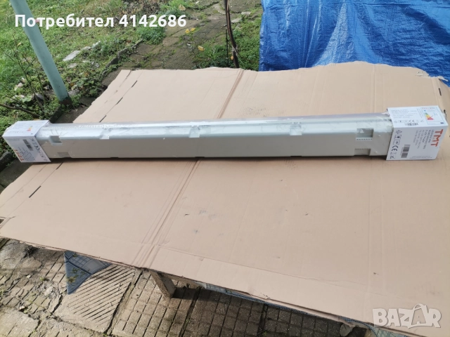 Осветително тяло с LED тръби T8, 2х18 W, снимка 5 - Лампи за таван - 52626215