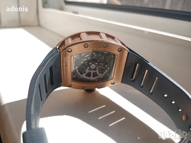 Richard mille RM 030 automatic mechanical watch gold Ричард Майли автоматичен механичен часовник , снимка 12 - Други - 48989617