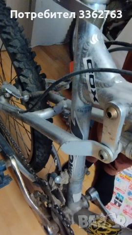 Алуминиев велосипед 24" с амортисьори, снимка 3 - Велосипеди - 53790880