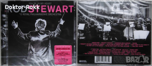 Rod Stewart + Ringo Starr – оригинални дискове, снимка 4 - CD дискове - 54012168