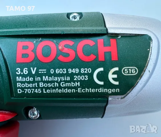 Bosch ixo 3,6V - Акумулаторна отвертка, снимка 5 - Отвертки - 47551073