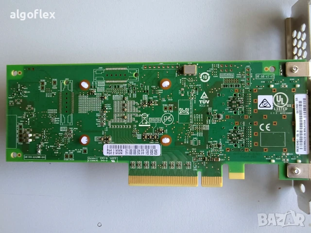 Адаптер QLE2692 DP 16Gb FC /NVME over FC/ 10Gb CNA DP / 10GbE iSCSI, снимка 4 - Мрежови адаптери - 51219635