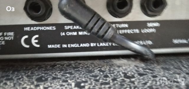 Кубе 10" усилвател за китара Laney Made in England, снимка 4 - Китари - 45150472