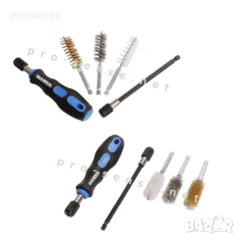 Четки за почистване на отвори 38 части RockForce , снимка 3 - Аксесоари и консумативи - 37480250