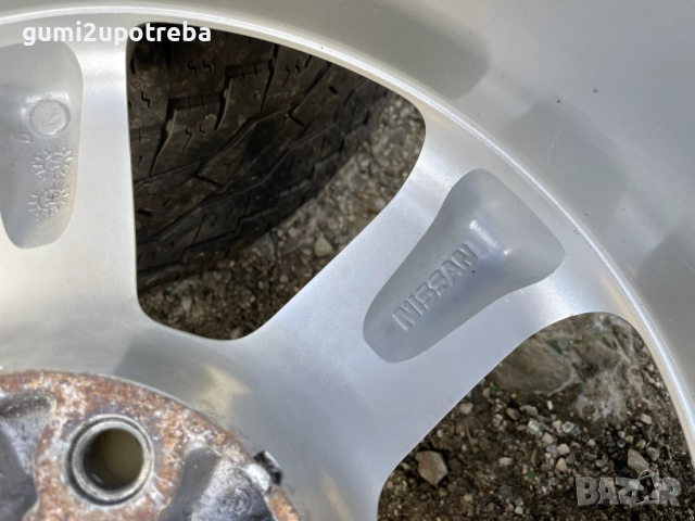 17цола Джанти 6х114,3 Nissan Navara Pathfinder 7J et30 Оригинал, снимка 7 - Гуми и джанти - 51955494