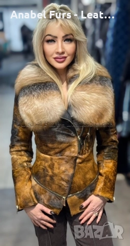 Дамски палта и якета от естествена кожа, снимка 14 - Палта, манта - 52895289