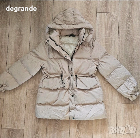 Зимно дамско яке с качулка , снимка 2 - Якета - 53039686