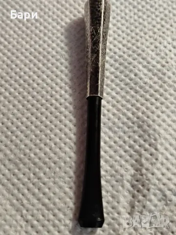 Старо дамско сребърно цигаре, снимка 15 - Антикварни и старинни предмети - 50263688