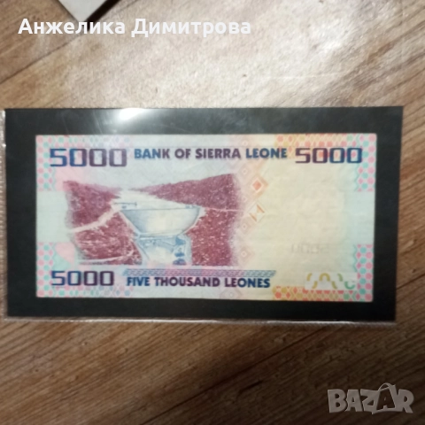 5000 леона  -Сиера Леоне , снимка 2 - Нумизматика и бонистика - 52087045
