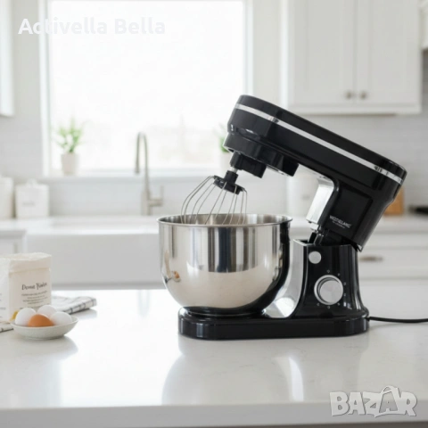 Кухненски робот Michelino 3в1: Планетарен миксер, блендер и месомелачка за лесно и бързо готвене, снимка 4 - Кухненски роботи - 53235645