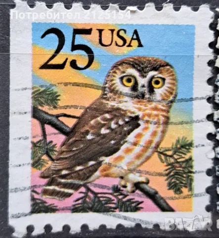 Пощенска марка САЩ,куриоз. , снимка 1