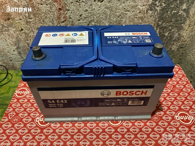 Акумyлатот Bosch S4 EFB 85 амп/ч Азиатка R+