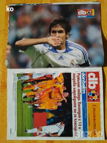 Футболни списания Don Balon с плакати на футболисти, снимка 5 - Списания и комикси - 50384626