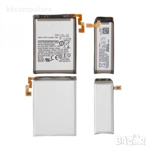 Батерия EB-BF712ABY / EB-BF711ABY за Samsung Galaxy Z Flip 3 (F711B) 2300mAh / 930mah (Premium) Барк, снимка 1 - Оригинални батерии - 46418770