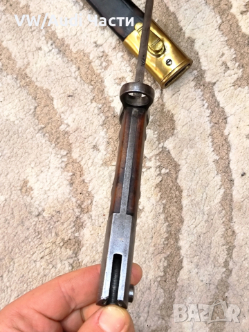 Бразилски щик нож байонет Маузер М1908 Alex Coppel Solingen , снимка 7 - Антикварни и старинни предмети - 53957740