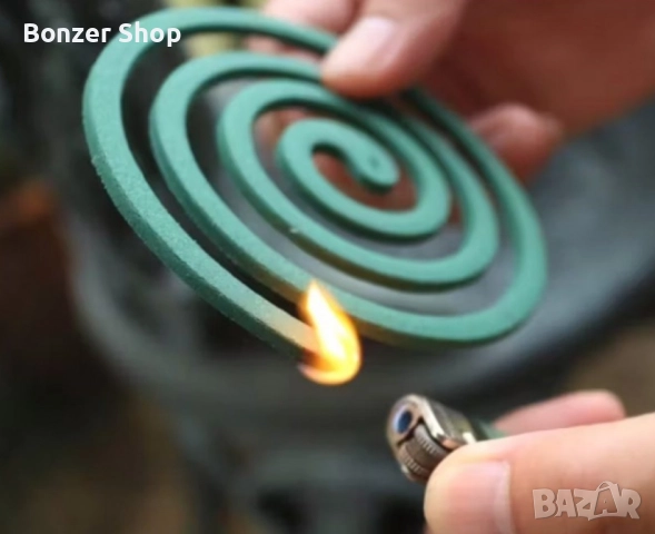 Спирали против комари с аромат на лимон 10 бр., снимка 3 - Други - 51830597