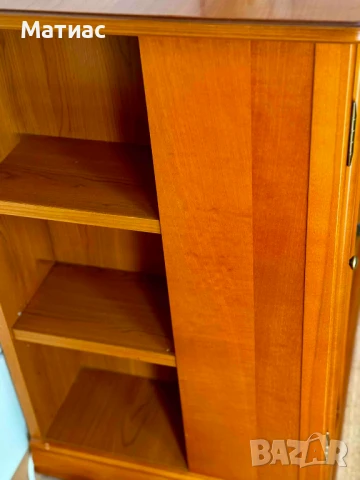 Масивен комплект Бюфет + Витрина + ТВ/Видео Шкаф, снимка 7 - Секции и витрини - 51172807