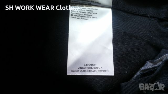 L.Brador 184PB Stretch Work Trouser раз 54 / XL работен панталон с от части еластична материя W4-186, снимка 17 - Панталони - 46232981