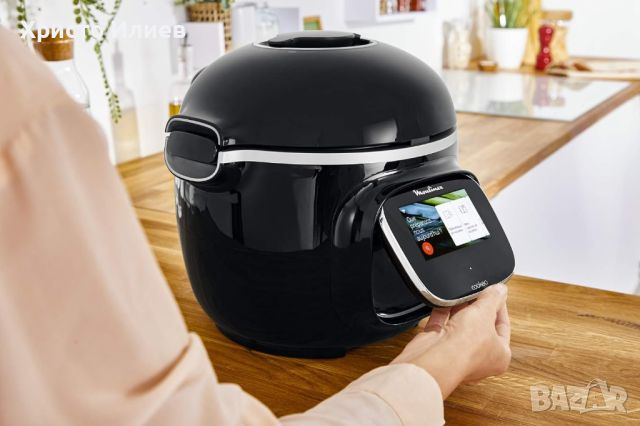 Мултикукър Moulinex CE9028 Cookeo Touch WiFi, снимка 4 - Мултикукъри - 45351040