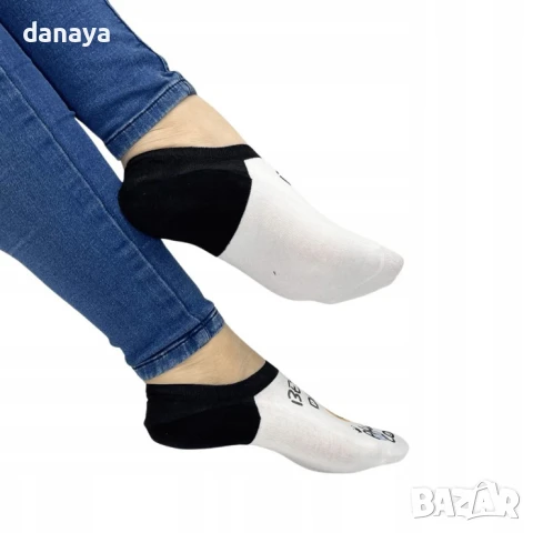 6030 Дамски чорапи терлички Happy day, 35-41 номер, снимка 3 - Дамски чорапи - 51084903