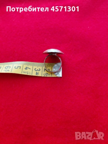 Сребърен пръстен , снимка 3 - Пръстени - 51471533