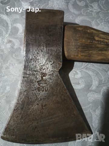 немска брадва -топор, снимка 3 - Антикварни и старинни предмети - 52484451