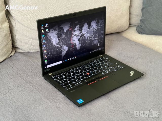 14'FHD IPS/i5-1135G7/Thinkpad T14 Gen 2/12GB DDR4/256GB SSD/Гаранция, снимка 3 - Лаптопи за работа - 46319960