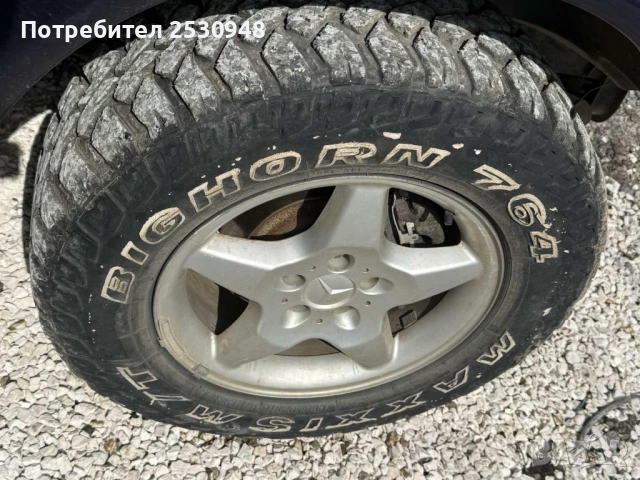 Mercedes ML270 Ръчка На Части, снимка 9 - Автомобили и джипове - 54018225