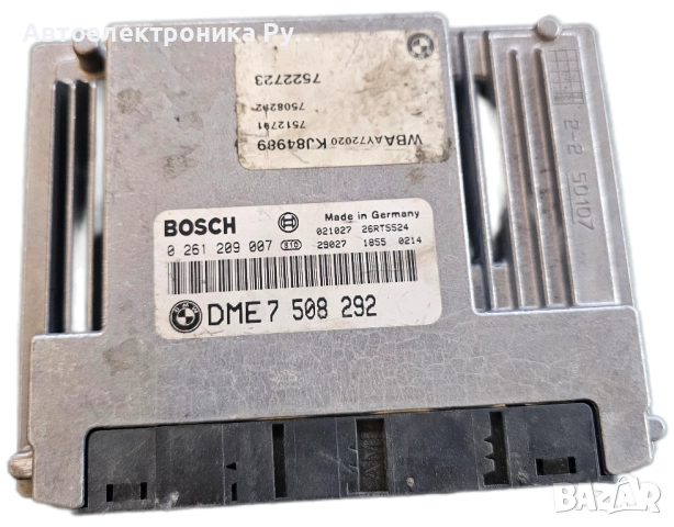 компютър BMW 3ER E46 BOSCH ,0 261 209 007, 0261209007, DME 7 508 292, 7508292 