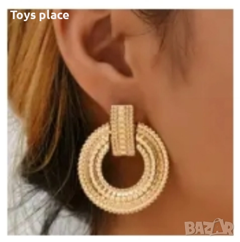 Различни модели ефектни дамски обеци Версаче , снимка 7 - Обеци - 52635114