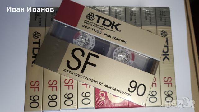 TDK SF 90 аудиокасети, снимка 1 - Аудио касети - 46560985