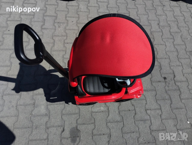 MERCEDES Кола за яздене с дръжка и сенник Mercedes-benz G350d червен, снимка 10 - Други - 53849707