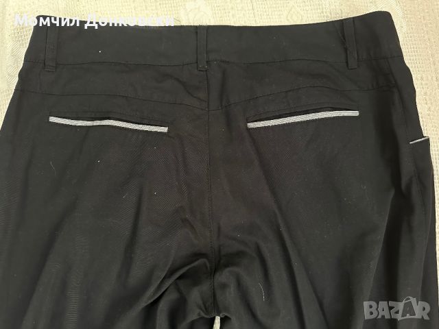 Мъжки черен спортен панталон, снимка 3 - Панталони - 45837680