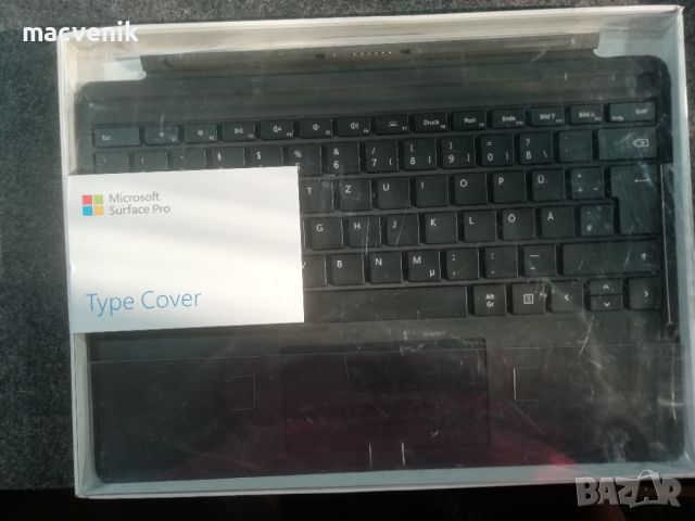 Microsoft 1725 Surface Pro 4 /5 / 6 / 7 Type Cover Keyboard, снимка 1 - Таблети - 46246811