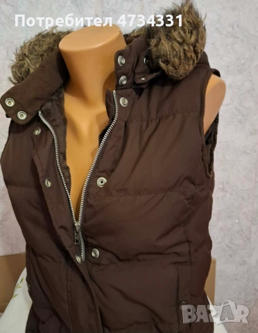 GAP Дамски Елек с качулка, снимка 7 - Елеци - 53697955