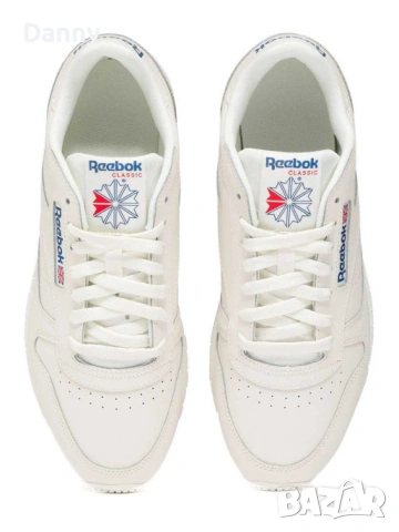 Мъжки маратонки Reebok Classic Leather - 45.5, 30 см стелка, снимка 4 - Спортни обувки - 53876299