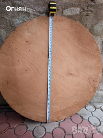 Кръгъл плот за маса Ф -74см, снимка 3 - Маси - 51265631
