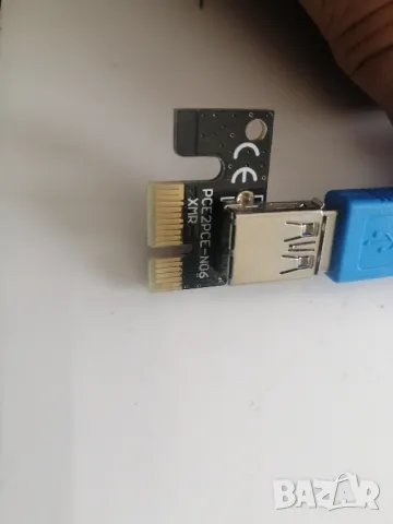 PCE164P-N03 Ver006 PCI-E 1X To 16X USB 3.0 PCE164P-NO3 Raiser Card, снимка 4 - Кабели и адаптери - 49782864