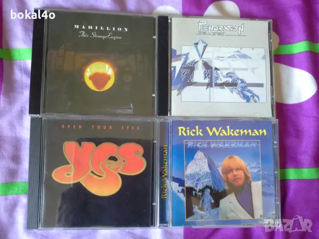 Yes, Marillion,R. Wakemann, Pendragon, снимка 1 - CD дискове - 48618418