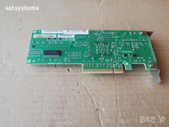 LSI Logic SAS3442E-HP 3 Gb/s SAS RAID Controller Card PCI-E, снимка 7 - Други - 47836395